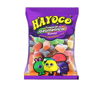 Hayoco Tropical Geometrical Gummy