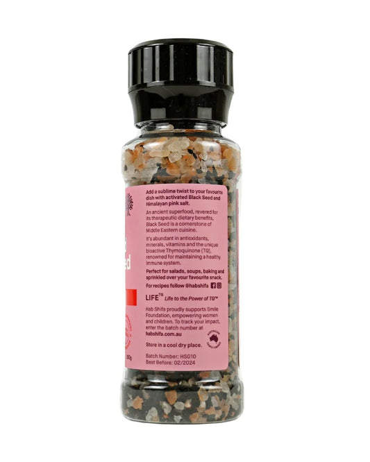 Himalayan Rock Salt & Black Seed Grinder 200g