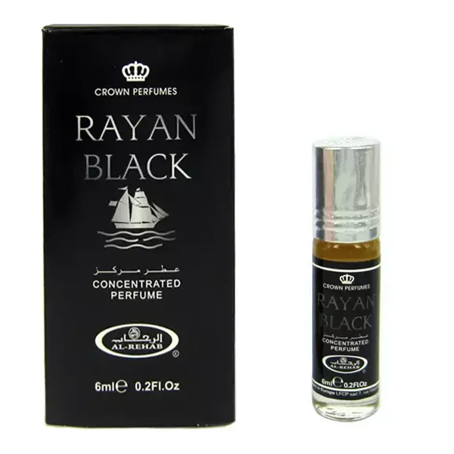 Rayan Black 6ml By Al Rehab