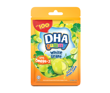 DHA Gummy White Grape