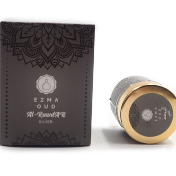 Ezma Oud Al-Rawdah Bakhour -Silver- 35g