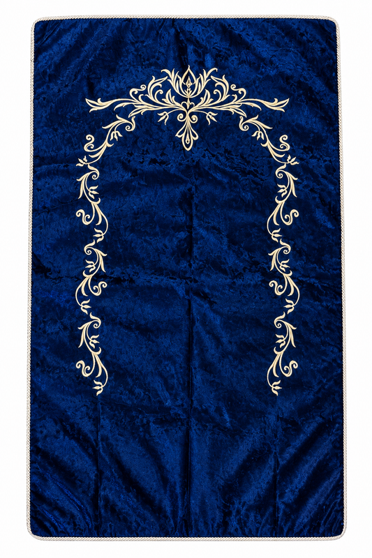 Prayer Mat - Velvet Floral