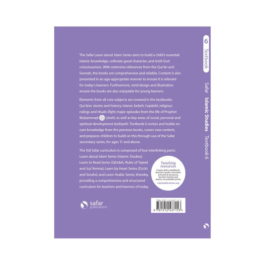 Safar Islamic Studies: Textbook 6