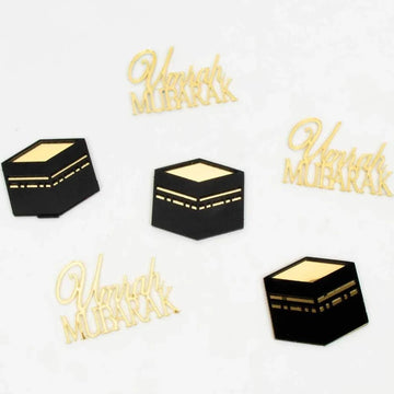 Umrah Mubarak cupcake toppers
