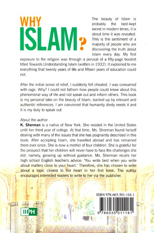 Why Islam? By K.Sherman