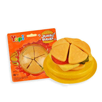 Yupi Jumbo Burger Gummy 88g